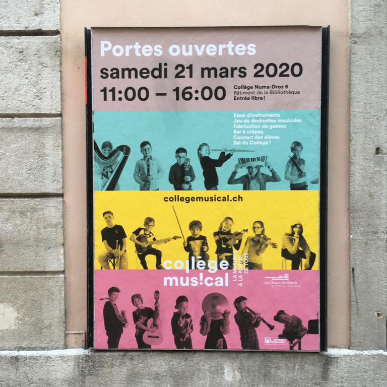 affiche Portes ouvertes